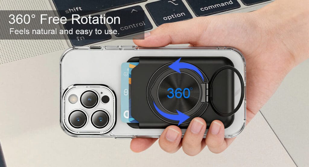 360 degree rotatable ring stand